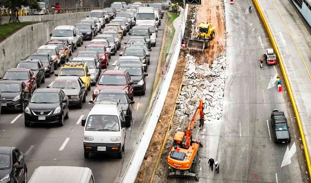 El servicio del Metropolitano no se verá afectado por las obras en la Vía Expresa Paseo de la República. Foto: composición LR/Andina