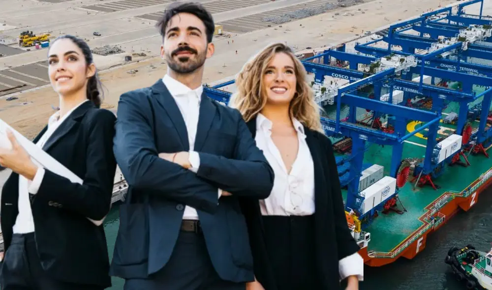 Conoce los perfiles laborales ante la construcción del Puerto de Chancay. Foto: Composición LR/Difusión/Andina