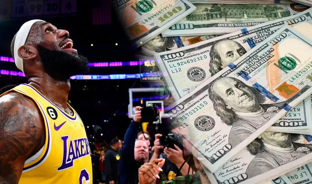 LeBron James lidera ranking de figuras mejores pagadas en la nueva temporada de NBA | Composición Jazmine Ceras /Foto: La República