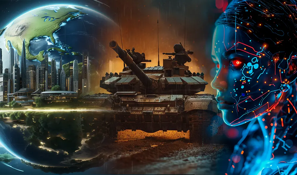 Este país de Asia se adelantó a China y sacó a relucir el boceto de un tanque futurista que aún no ha sido puesto en práctica. Foto: composición LR/Freepik