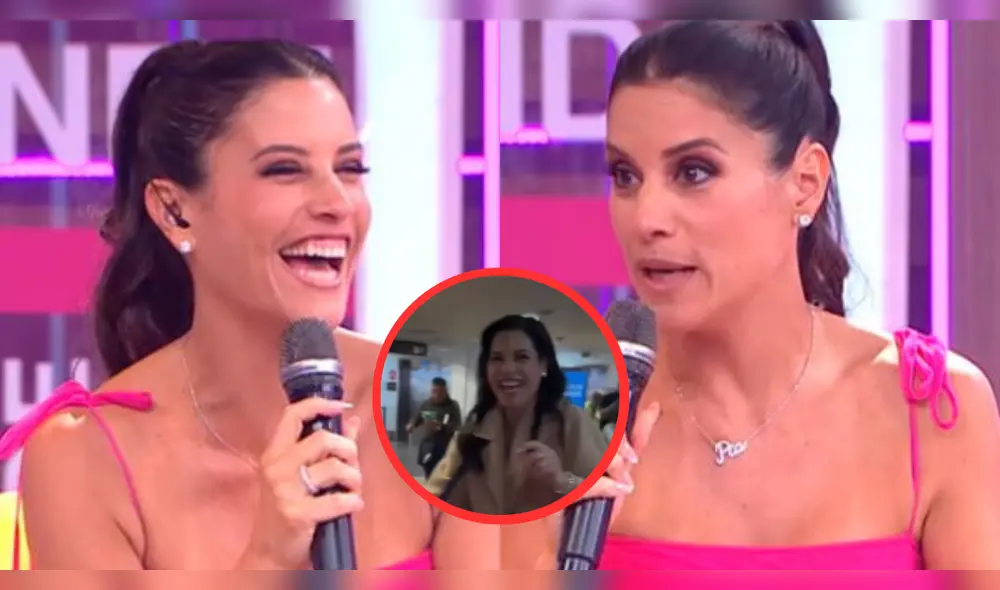 La conductora de 'MQM' causo revuelo en el aeropuerto al tomar inesperada decisión. Foto: Composición LR/América/TikTok La conductora de 'MQM' causo revuelo en el aeropuerto al tomar inesperada decisión. Foto: Composición LR/América/TikTok