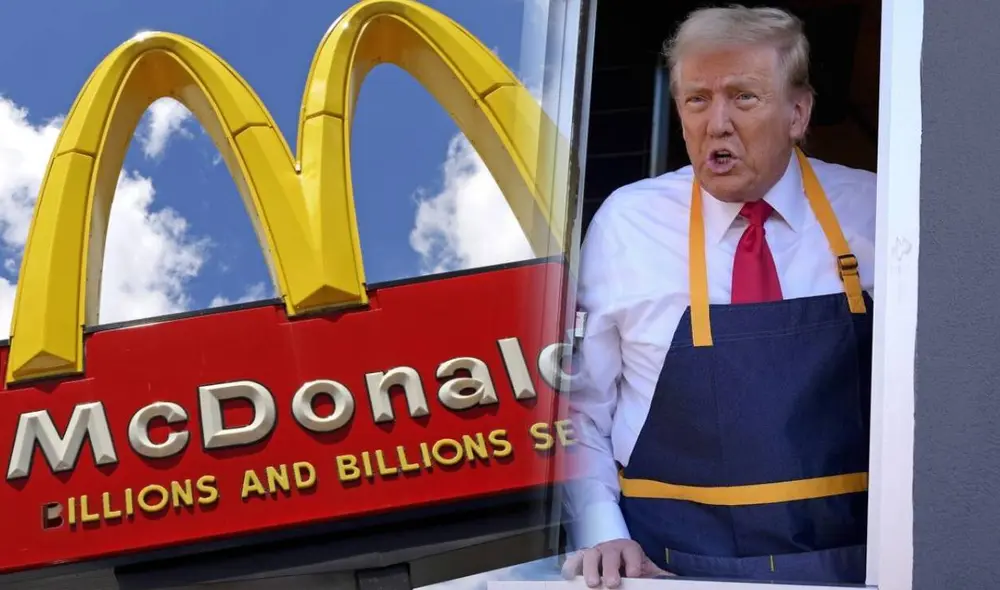 Mc Donald's asegura no apoyar a ningún candidato presidencial. Foto: composición LR/ CNN/ Mc Donald's