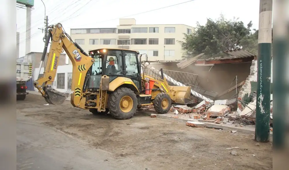 Los trabajos de recuperación de espacios por donde se ampliará la Vía Expresa apenas se han iniciado.