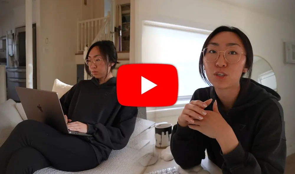 Tiene 24 años y gana US$80,000 al año en YouTube, pero aún conserva su trabajo en una empresa: “No hay que precipitarse”. Foto: composición LR / Sharon Kim / Youtube