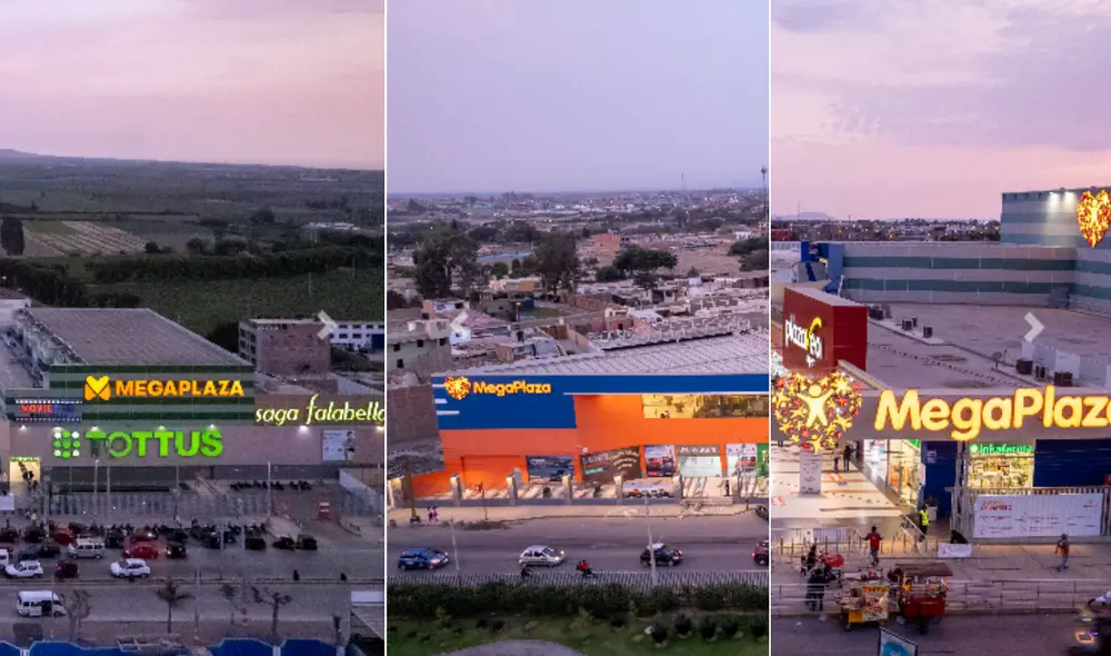 Parque Cañete, Parque Chincha y Parque Pisco, respectivamente. Foto: composición LR/Parque Arauco Parque Cañete, Parque Chincha y Parque Pisco, respectivamente. Foto: composición LR/Parque Arauco