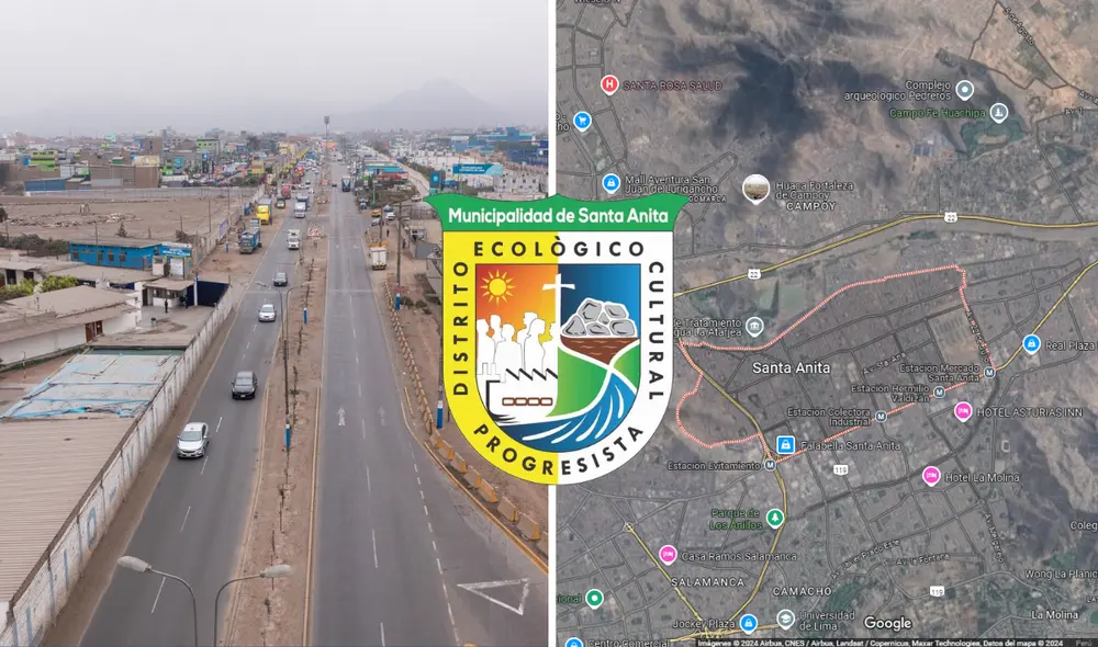 Santa Anita cumplirá 34 años de existencia el 25 de octubre. Foto: composición LR/Municipalidad de Santa Anita