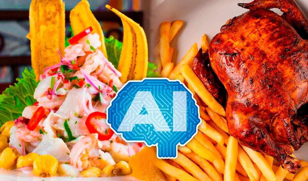 El pollo a la brasa y el ceviche son dos platillos populares en el Perú. Foto: composición LR/Freepik/difusión
