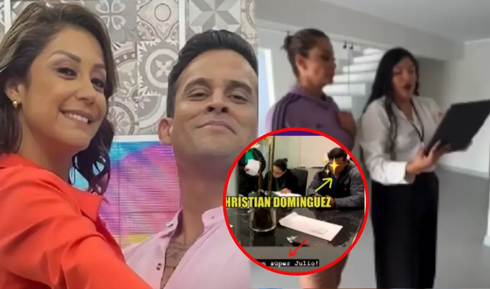 Karla Tarazona se mudaría a su nuevo departamento junto con su familia. Foto: composición LR/Magaly TV/difusión Karla Tarazona se mudaría a su nuevo departamento junto con su familia. Foto: composición LR/Magaly TV/difusión