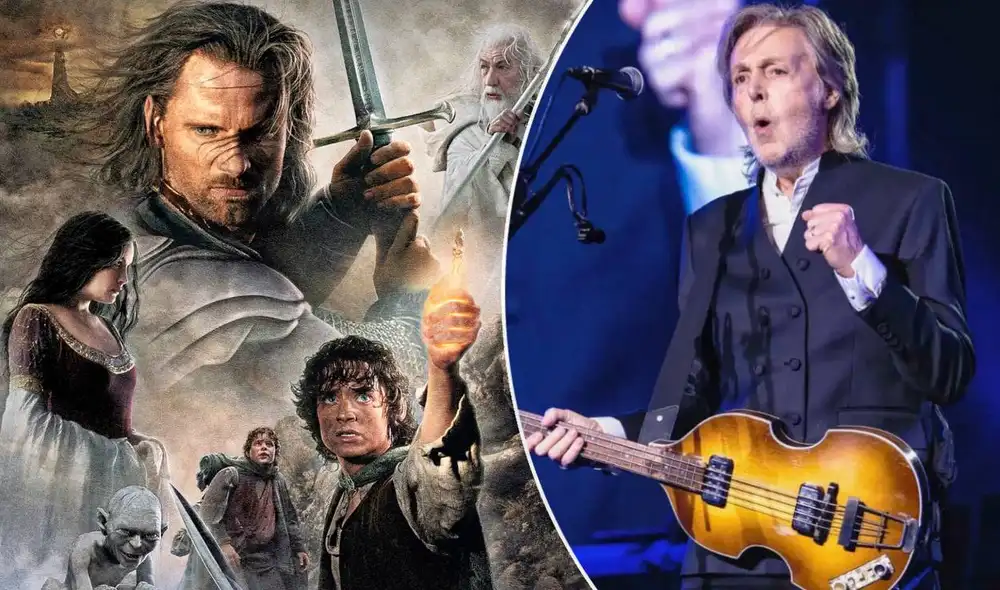 Las películas de 'El señor de los anillos' pudieron ser completamente diferentes debido a los Beatles . Foto: composición LR/ New Line Cinema