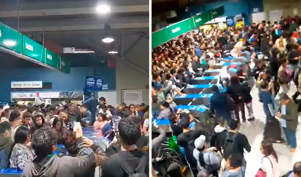 El sistema del Metro de Lima se reanudó paulatinamente desde las 9.30 p. m. Foto: composición LR/difusión