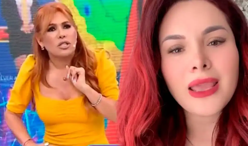 Magaly Medina nuevamente enfrentada con Génesis Tapia. Foto: Composición LR/Captura/ATV/Captura/Tiktok