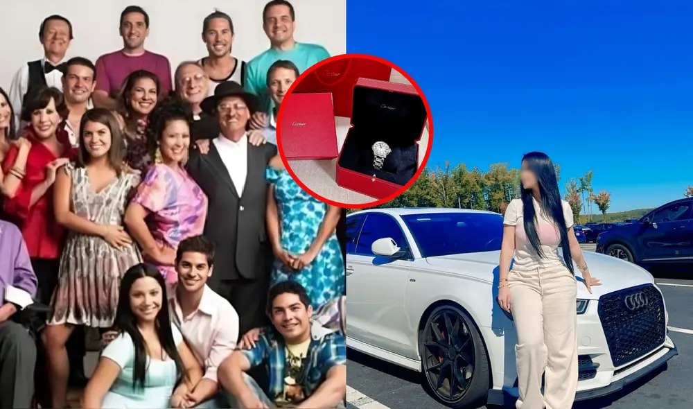 La influencer y modelo de Only Fans presume sus lujos en redes sociales. Foto: composición LR/Instagram/América TV