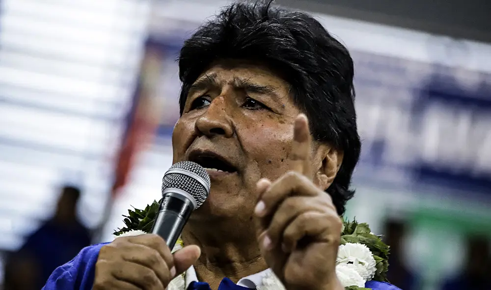 Evo Morales. Foto: AFP.