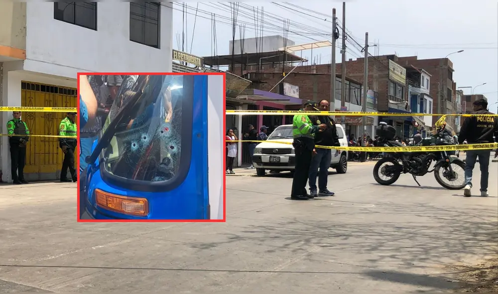 Atentado en Villa El Salvador. Foto: Difusión Atentado en Villa El Salvador. Foto: Difusión