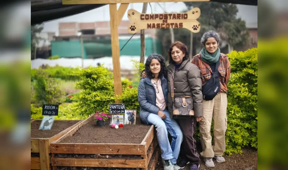 Las mascotas pueden transformarse en vida nueva nutriendo plantas que florecen en los hogares de sus dueños. Foto: Lima Compost.