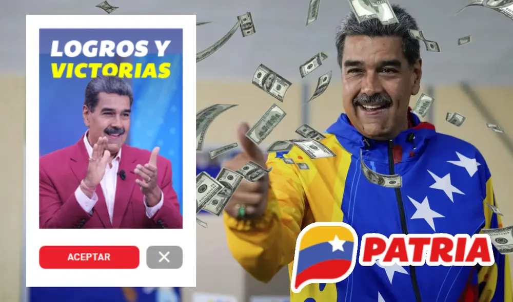 El Bono Logros y Victorias llegaría a través del Sistema Patria. Foto: composición LR/AP/Patria El Bono Logros y Victorias llegaría a través del Sistema Patria. Foto: composición LR/AP/Patria