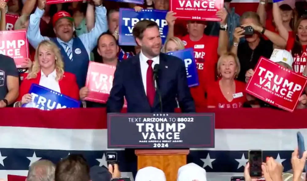 Las declaraciones de JD Vance sobre la influencia de los niños inmigrantes en las escuelas y su dura crítica a la política fronteriza han causado gran controversia. Foto: Telemundo Las declaraciones de JD Vance sobre la influencia de los niños inmigrantes en las escuelas y su dura crítica a la política fronteriza han causado gran controversia. Foto: Telemundo