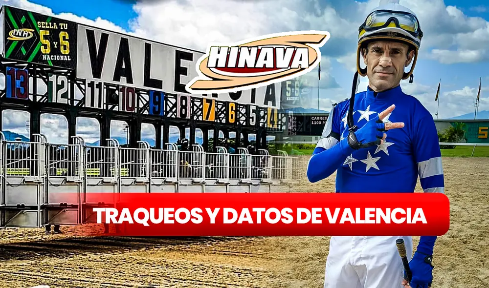 El Hinava revela los traqueos del Hipódromo de Valencia con el pasar de los días. Foto: composición LR/Hinava
