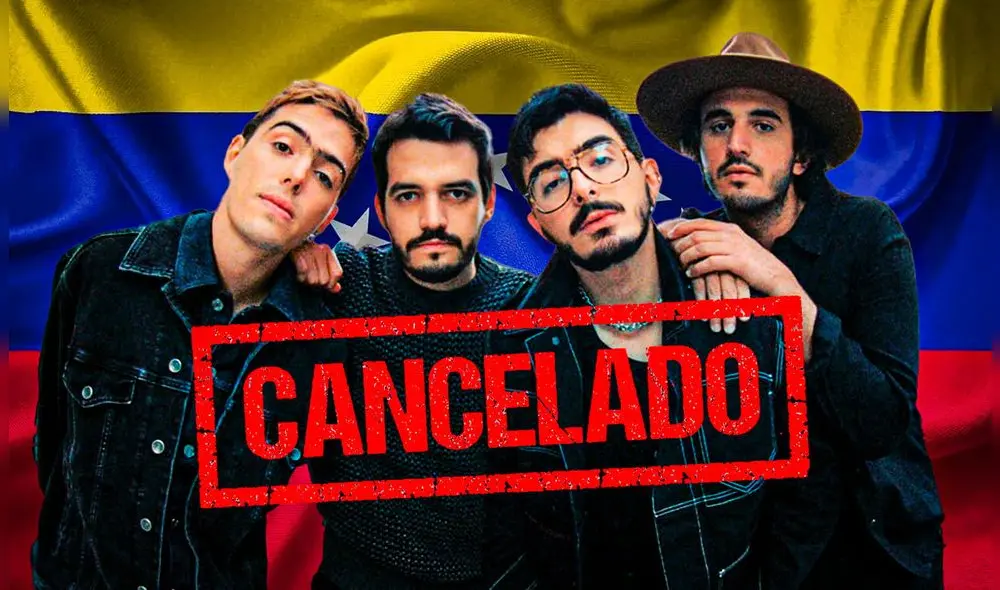 Concierto de Morat en Venezuela había sido reprogramado para el 16 de noviembre de 2024, pero ahora fue cancelado oficialmente. Foto: composición Gerson Cardoso/LR Concierto de Morat en Venezuela había sido reprogramado para el 16 de noviembre de 2024, pero ahora fue cancelado oficialmente. Foto: composición Gerson Cardoso/LR