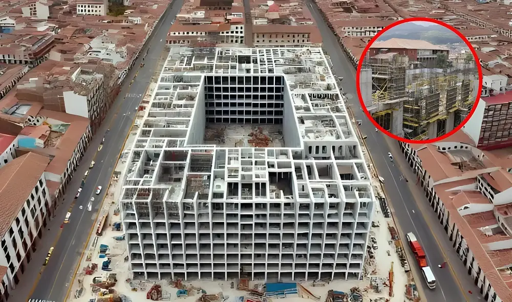 Esta megaobra en Cusco beneficiará a más de 450,000 personas. Foto: referencial realizado por el ChatGPT / Andina