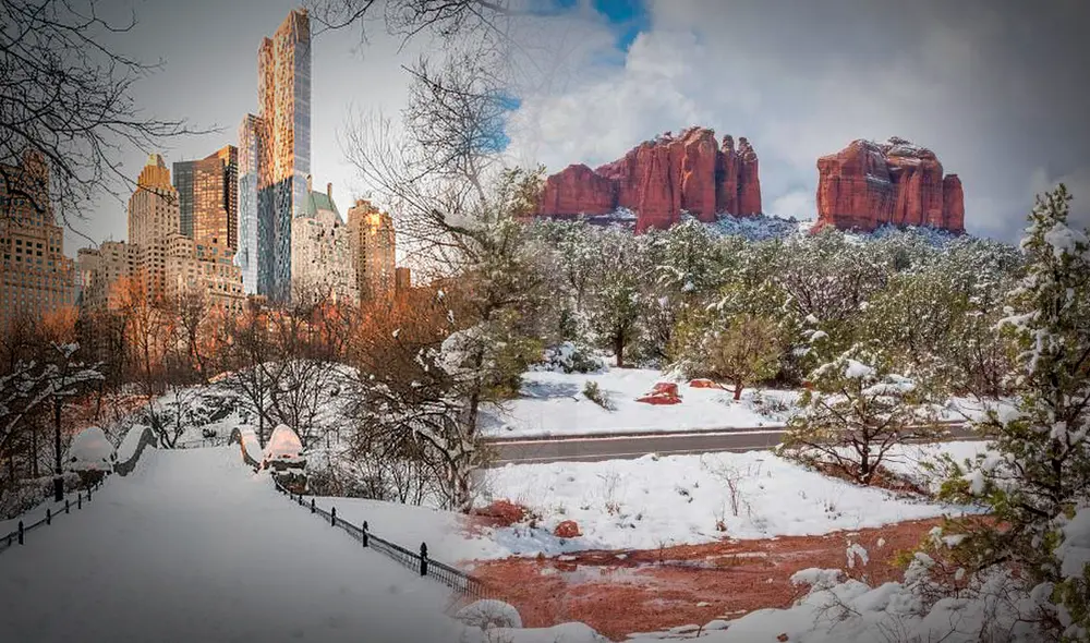 El NWS pronosticó que el fenómeno de La Niña impactará en la zona sur de Estados Unidos, generando climas más cálidos de los normal. Foto: composición LR/AFP