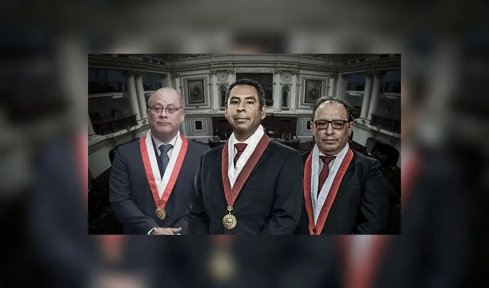 Pedro Hernández, Francisco Morales y Gustavo Gutiérrez, magistrados muy cercanos al Congreso. (Foto composición: La República)