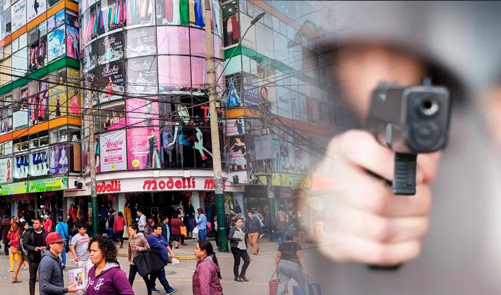 Encuesta sobre actos delictivos en Gamarra. Foto: composición La República