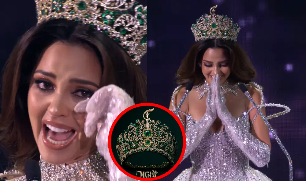Luciana Fuster se llevó la corona del Miss Grand International en el 2023. Foto: Composición LR/Captura Youtube