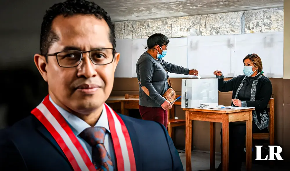 Roberto Burneo será el presidente del JNE en las elecciones 2026 Foto: Composición LR Roberto Burneo será el presidente del JNE en las elecciones 2026 Foto: Composición LR