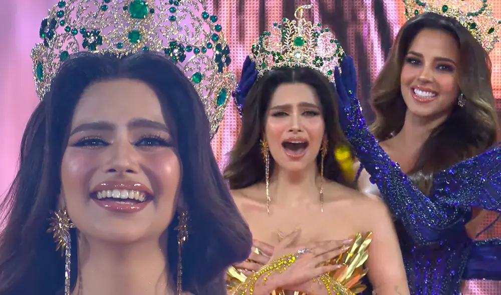 Rachel Gupta se emocionó al ser coronada como Miss Grand International 2024. Foto: Composición LR/Captura/YouTube Rachel Gupta se emocionó al ser coronada como Miss Grand International 2024. Foto: Composición LR/Captura/YouTube