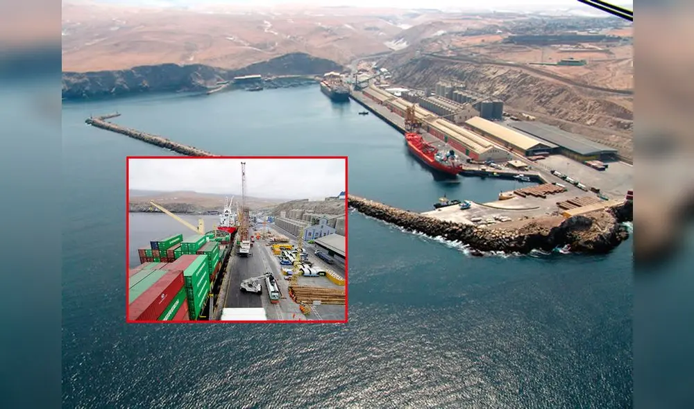 Este puerto en Arequipa logra renovar su concesión y podría interoperar con el megapuerto de Chancay. Foto: Composición LR/Andina.