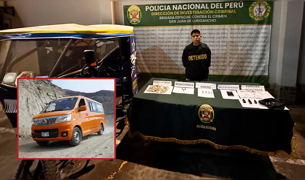 Cayó banda vinculada al "Monstruo" que extorsionaba a buses del Pasamayito. Foto: composición LR/Kevinn García