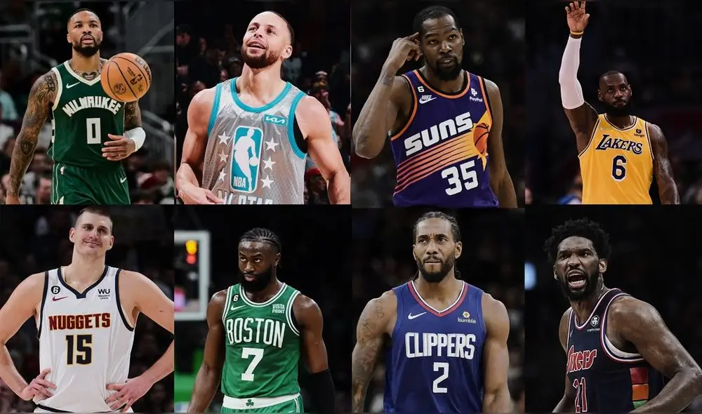 Diversos jugadores de la NBA sufrirán cambios en sus pagos en cada plantilla. Foto: Composición LR/Libertad Digital Diversos jugadores de la NBA sufrirán cambios en sus pagos en cada plantilla. Foto: Composición LR/Libertad Digital
