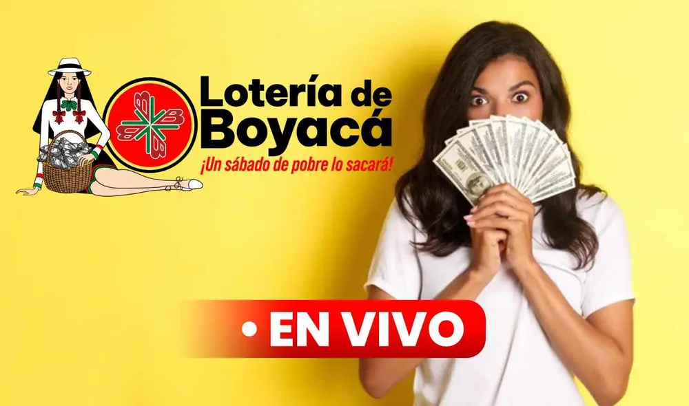 Sorteo de la Lotería de Boyacá anuncia nuevos ganadores en vivo todos los sábados en Colombia. Foto: composición LR/Lotería de Boyacá/Freepik Sorteo de la Lotería de Boyacá anuncia nuevos ganadores en vivo todos los sábados en Colombia. Foto: composición LR/Lotería de Boyacá/Freepik