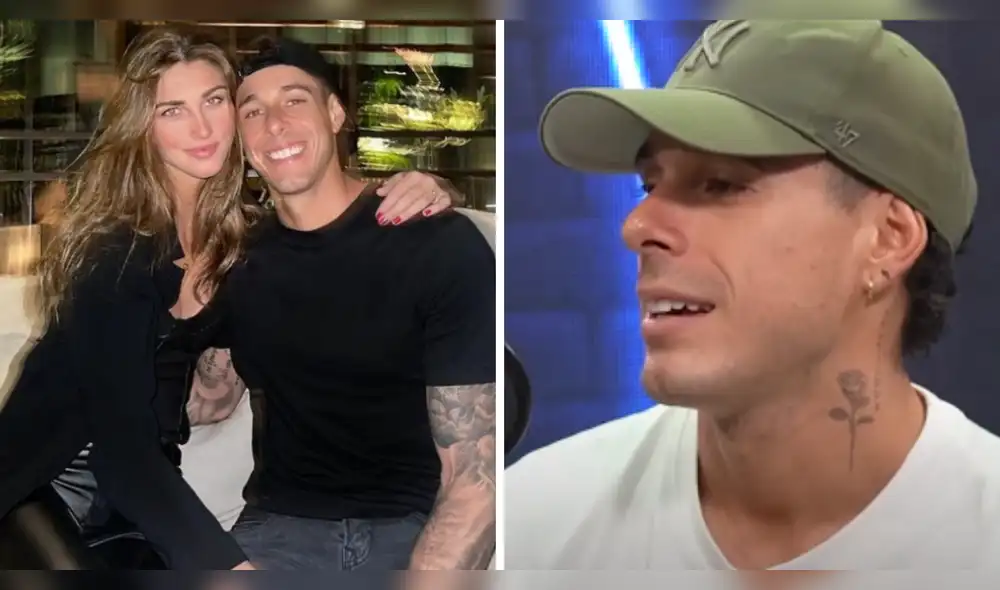 Hugo García rompe su silencio sobre los rumores sobre una supuesta separación de Alessia Rovegno. Foto: YouTube/Instagram