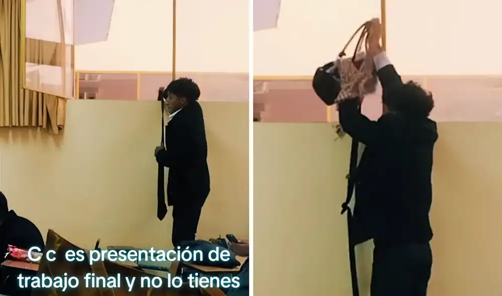 "Lo importante es resolver", comentaron usuarios. Foto: composición LR/ TikTok - Video:  TikTok