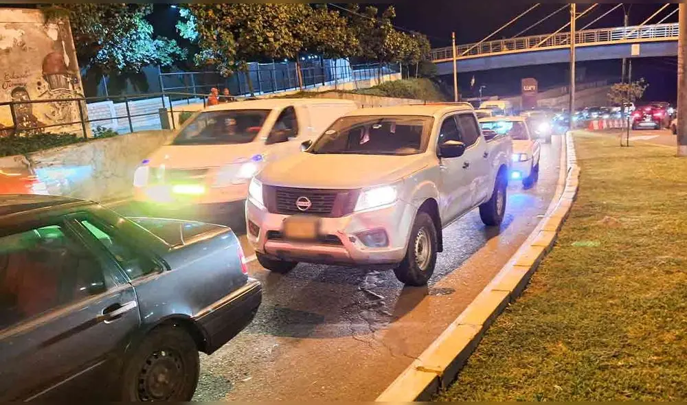 Tráfico en subida de Costa Verde. Foto: Grace Mora/La República