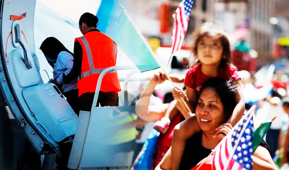 El gobierno de Estados Unidos anunció el fin al programa de Estatus de Protección Temporal (TPS). Foto: composición LR/AFP.