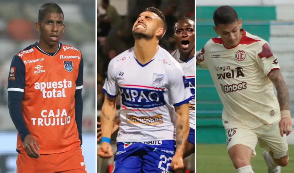 Los 3 clubes en riesgo de descender juegan en ciudades del norte peruano. Foto: composición de LR/Luis Jiménez/Carlos A. Mannucci/UTC