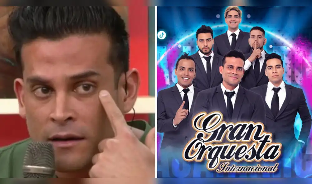 Christian Domínguez celebró los 10 años de su orquesta, sin embargo, no esperó la respuesta de sus seguidores. Foto: Instagram