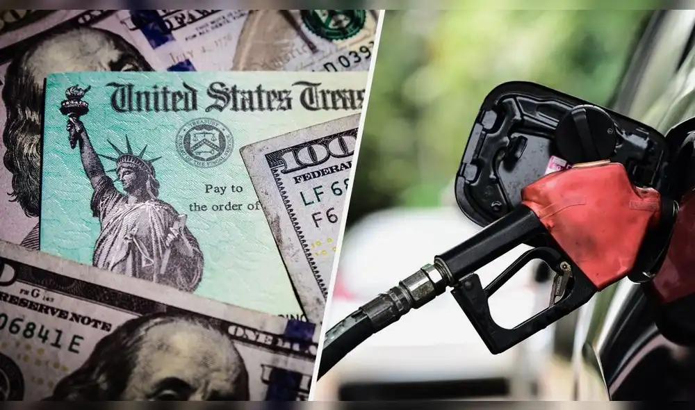 Diversos estados de USA entregan pagos por reembolso de gasolina en cheques. Foto: Composición LR/Telemundo52 Diversos estados de USA entregan pagos por reembolso de gasolina en cheques. Foto: Composición LR/Telemundo52