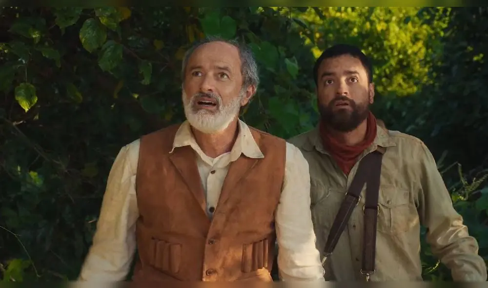 Carlos Alcántara y Carlos Cabrera, protagonizan 'Cazatesoros', que se estrenará el 28 de noviembre. Foto: difusión