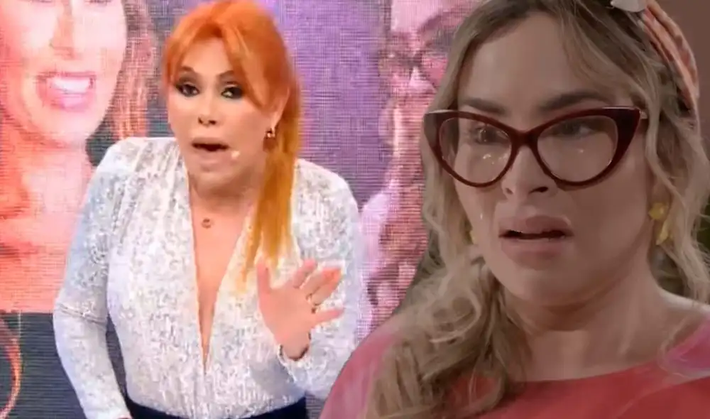 Magaly Medina manda fuerte mensaje contra Ethel Pozo. Foto: Composición LR/Captura/ATV/Captura/ATV
