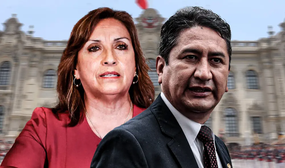 Vladimir Cerrón asegura que Dina Boluarte no la protege. Foto: composiciónLR/difusión Vladimir Cerrón asegura que Dina Boluarte no la protege. Foto: composiciónLR/difusión