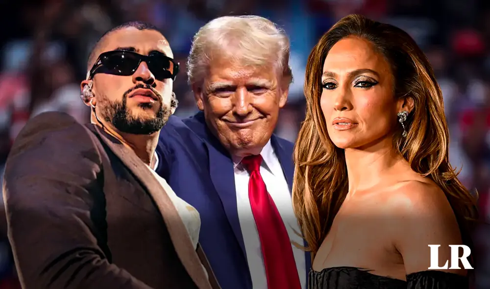 La diva del pop y el rapero con más discos vendidos se unieron para defender a Puerto Rico de las burlas de Donald Trump | Lr / Composición Ariana Torres