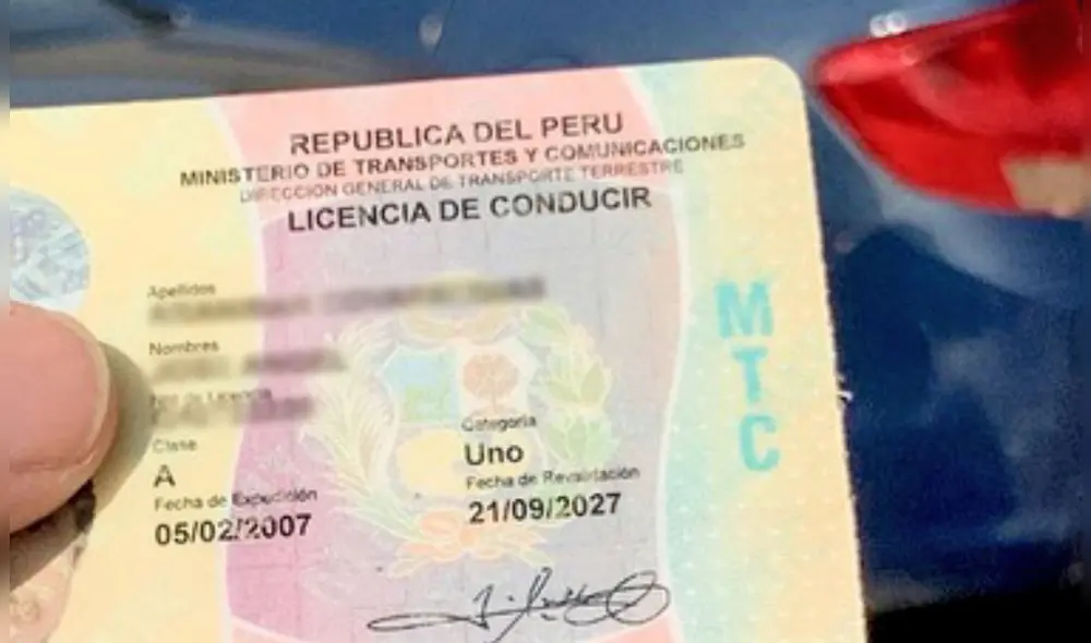 El examen de manejo del MTC consta de 40 preguntas. Foto: Andina