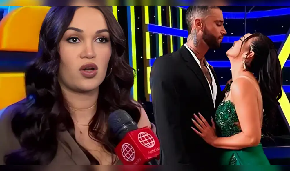 Angie Arizaga confiesa que la llegada de su hijo Matteo ha cambiado sus planes de boda con Jota Benz. Foto: Composición LR/América/Instagram