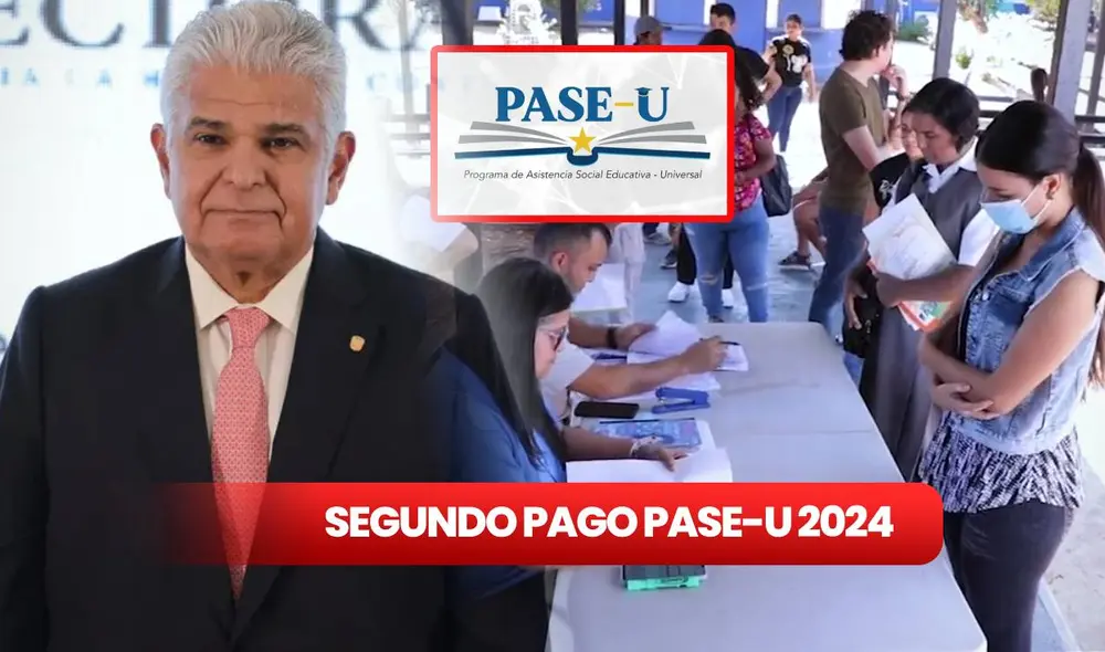 El pago del PASE-U 2024 se entregará hasta el mes de diciembre en Panamá. Foto: composición LR/ X/ PASE-U