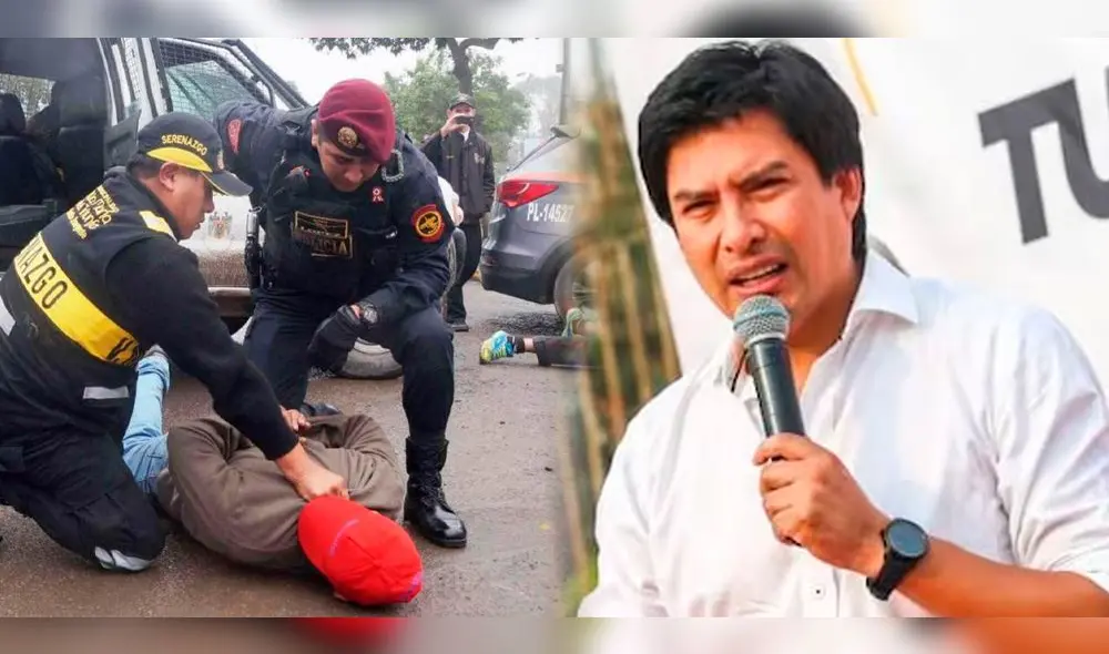 Alcalde de San Juan de Lurigancho cuestiona la ineficacia del estado de emergencia/Composición Luis Aguilar LR