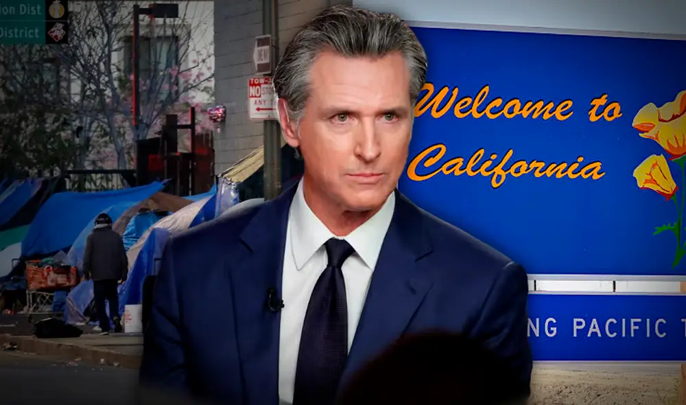 El estado de California aprobó una medida para erradicar a las personas sin hogar en las calles del 'Golden state'. Foto: composición LR/AFP/iStock El estado de California aprobó una medida para erradicar a las personas sin hogar en las calles del 'Golden state'. Foto: composición LR/AFP/iStock